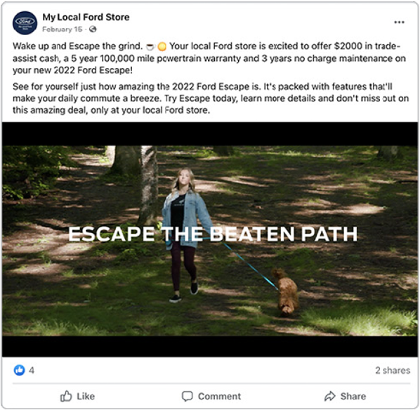 Ford - Social Media Marketing