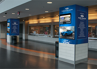Ford Concourse Pillars