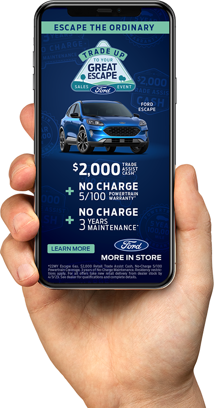 Ford - Great Escape Digital Advertising