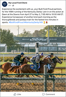 Kentucky Derby Marketing - Ford