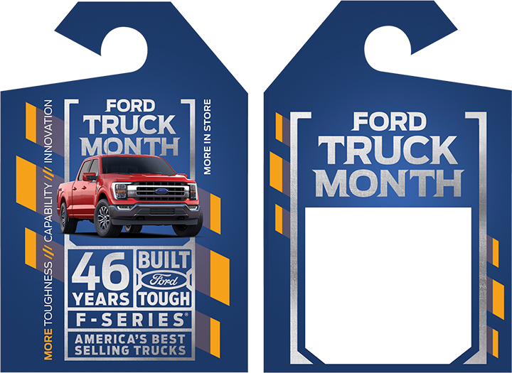 Truck Month Hangtag Back